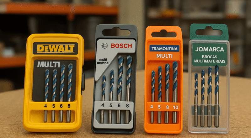 Os 5 Melhores Kits de Brocas Multiuso