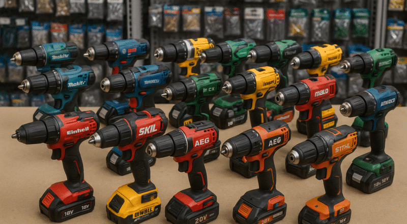 As 5 Melhores Furadeiras a Bateria