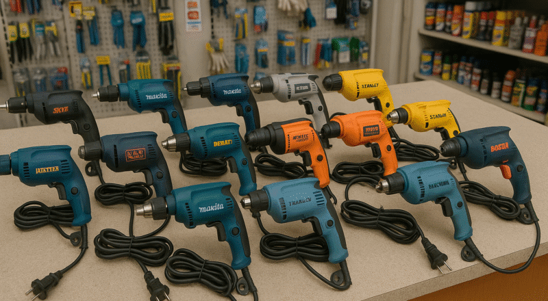 As 5 Melhores Furadeiras Elétricas com Fio até 500 reais em 2025